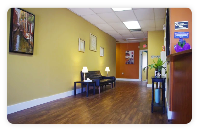 Image of RACNJ's welcoming halls for addiction treatment