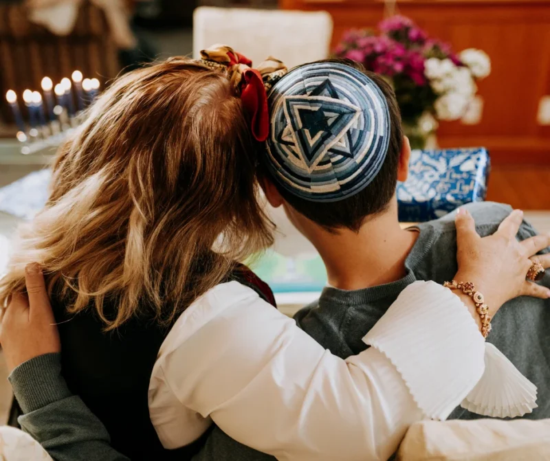 The Effects of Alcoholism on a Jewish Family (2) A place of worship, representing the intersection of Jewish religion and the comprehensive services offered at a rehab center, addressing alcoholism, drug addiction, and mental health concerns.