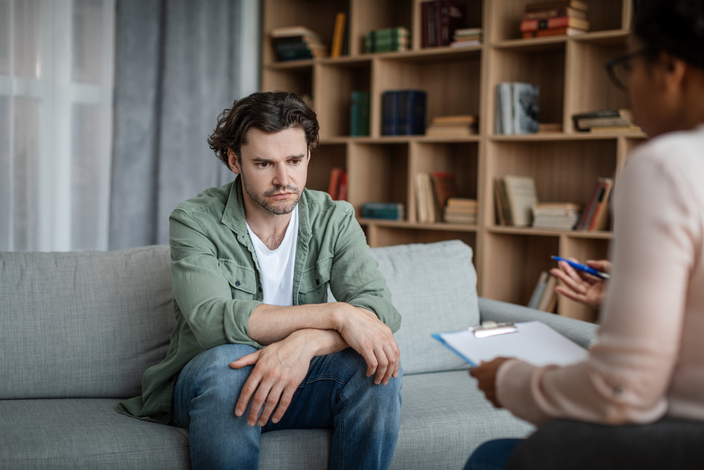An image representing a trauma and addiction therapist