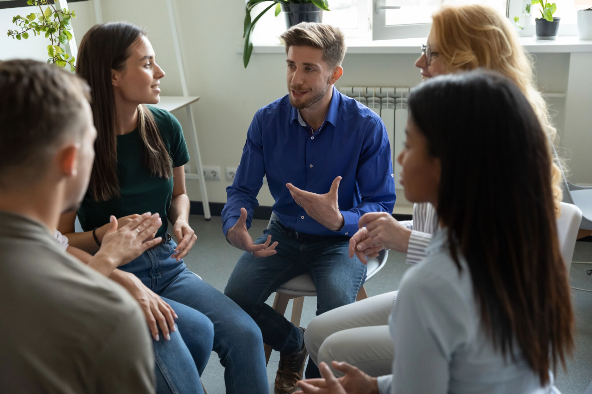 CBT for addiction treatment group therapy