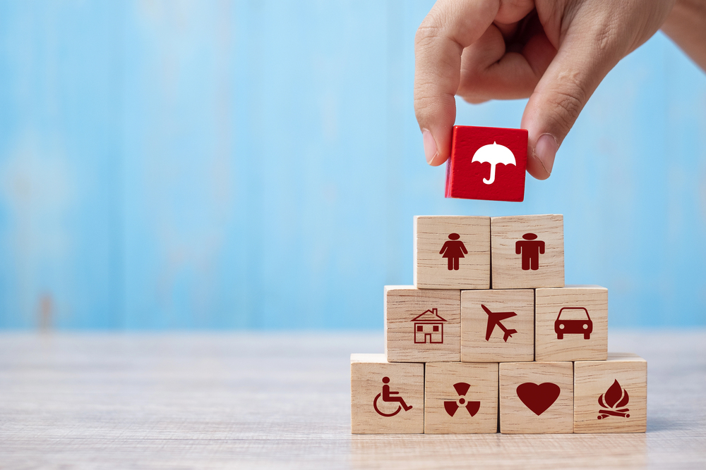 insurance bocks illustrating coverage for addiction treatment